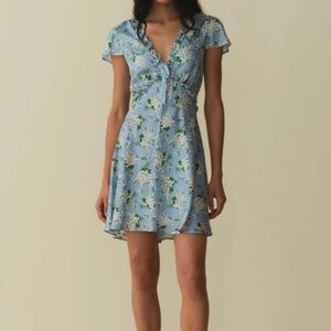 NWT Doen Tayla Dress - Blue, Medium